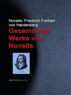 cover image of Gesammelte Werke von Novalis